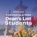 Spring Semester 2026 Dean's List announced P1 - 2026 Dean's list graphic 16x9 - 2